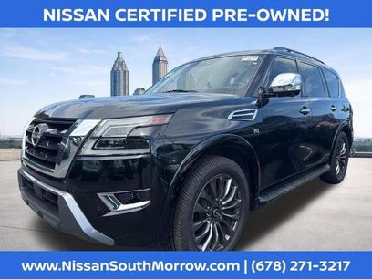 Certified 2022 Nissan Armada Platinum w/ Captain's Chairs Package