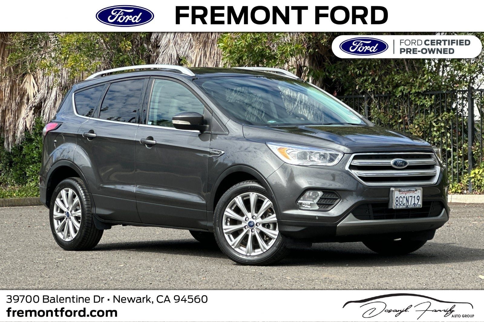 Certified 2018 Ford Escape Titanium FWD image 1