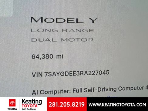 Used 2024 Tesla Model Y Long Range AWD/4WD image 16