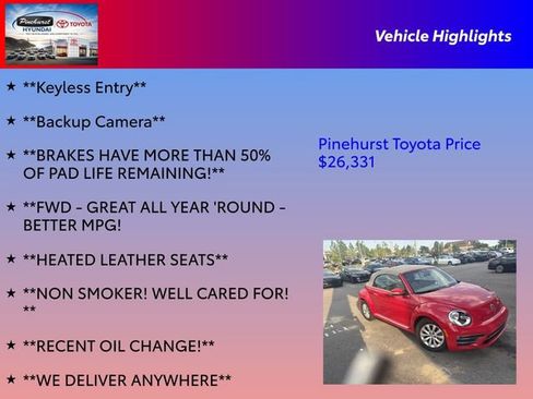 Used 2019 Volkswagen Beetle 2.0T S FWD image 10