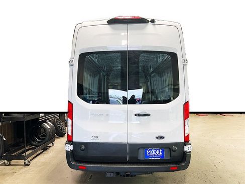 Used 2023 Ford Transit 350 148 High Roof Extended AWD w/ Upfitter Package image 6
