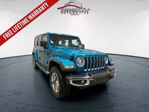 Used 2019 Jeep Wrangler Unlimited Sahara AWD/4WD image 1