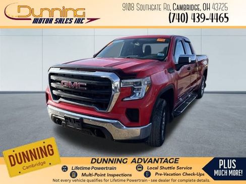 Used 2019 GMC Sierra 1500 4x4 Double Cab w/ 1SA Driver Alert Package I image 1