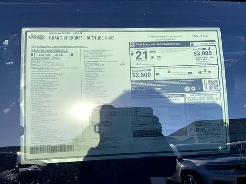 New 2025 Jeep Grand Cherokee L Altitude RWD image 20