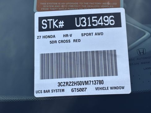 Used 2027 Honda HR-V Sport image 30