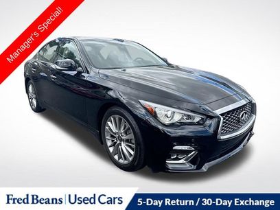 Used 2023 INFINITI Q50 Luxe w/ Cargo Package