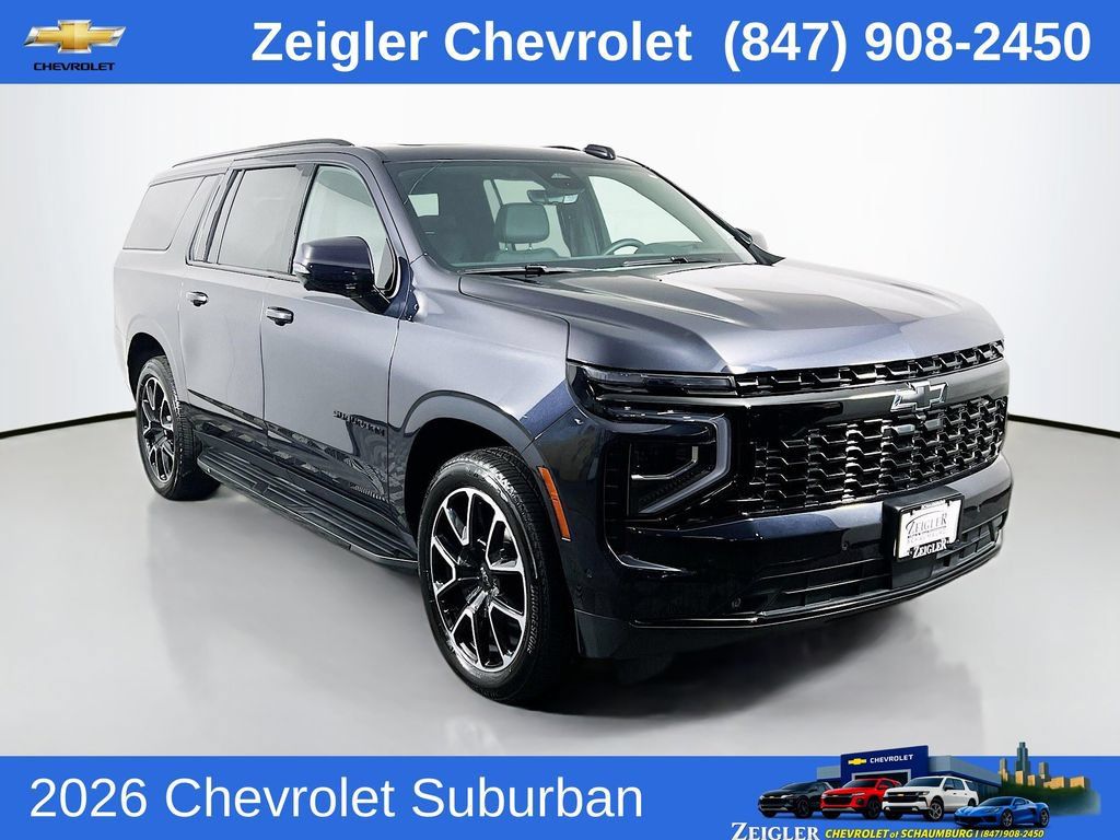 Used 2026 Chevrolet Suburban RST w/ Advanced Technology Package AWD/4WD image 1