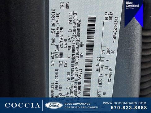 Certified 2022 Ford Escape SE w/ Convenience Package image 27