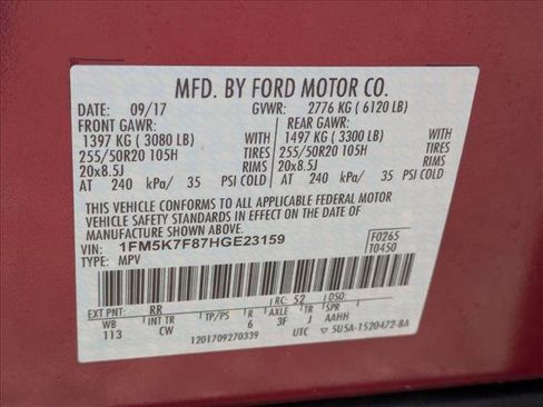 Used 2017 Ford Explorer Limited image 15