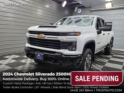 Used 2024 Chevrolet Silverado 2500 Custom w/ Custom Value Package