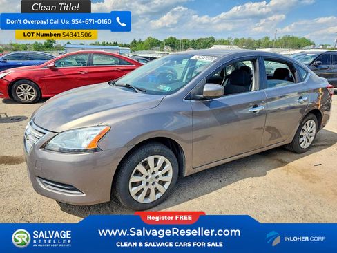 Used 2015 Nissan Sentra SV w/ Navigation Package FWD image 1