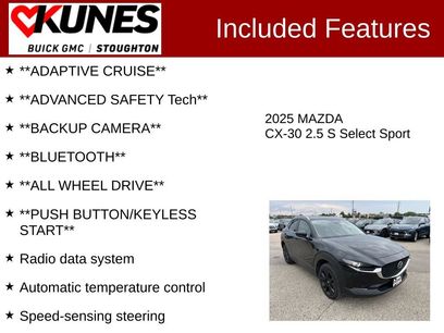 Used 2025 MAZDA CX-30 AWD 2.5 S w/ Select Sport Pkg