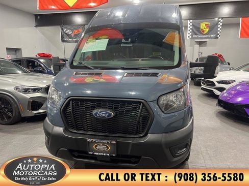 Used 2021 Ford Transit 250 148 High Roof Extended w/ Parcel Delivery Package image 1