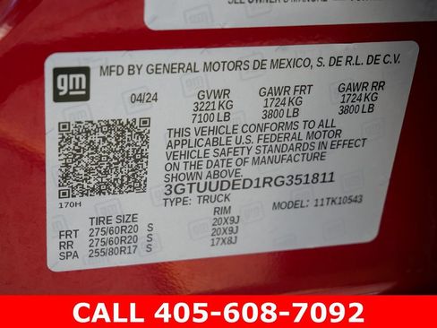 Used 2024 GMC Sierra 1500 SLT AWD/4WD image 40
