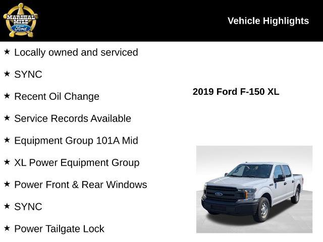 Certified 2019 Ford F150 XL w/ Equipment Group 101A Mid RWD image 2