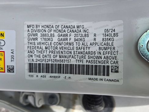 Used 2024 Honda Civic Sport image 29