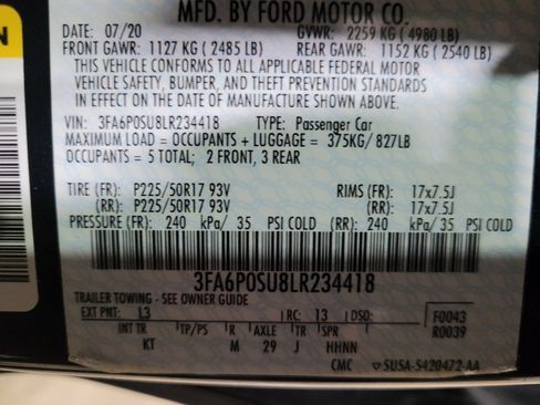 Used 2020 Ford Fusion Energi Titanium image 33