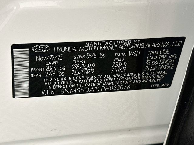 Used 2023 Hyundai Santa Fe Limited AWD/4WD image 27