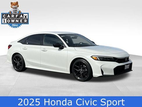 Certified 2025 Honda Civic Sport image 1