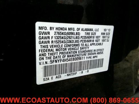 Used 2014 Honda Pilot EX-L image 18