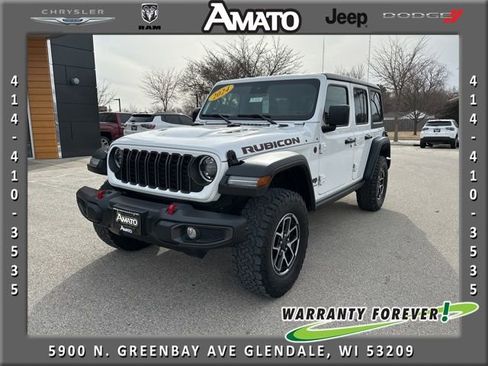 Used 2024 Jeep Wrangler Unlimited Rubicon AWD/4WD image 1
