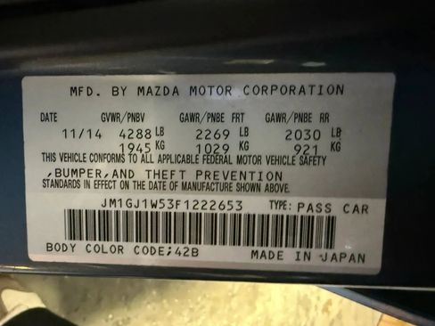 Used 2015 MAZDA MAZDA6 Grand Touring FWD image 31