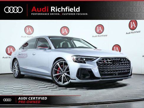 Certified 2022 Audi S8 w/ S8 Comfort Plus Package AWD/4WD image 1