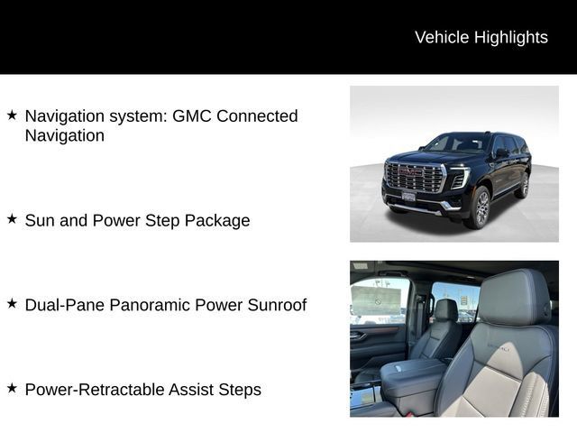 New 2026 GMC Yukon XL Denali w/ Sun & Power Step Package AWD/4WD image 7