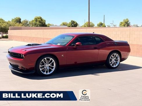 Certified 2022 Dodge Challenger R/T Scat Pack w/ Shaker Package RWD image 1