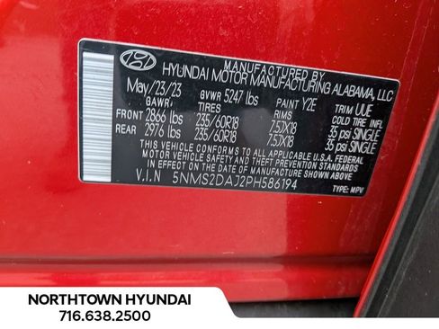 Certified 2023 Hyundai Santa Fe SEL AWD/4WD image 35