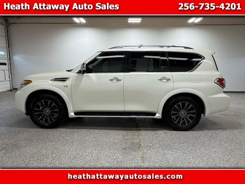 Used 2019 Nissan Armada Platinum w/ Captain's Chairs Package image 1