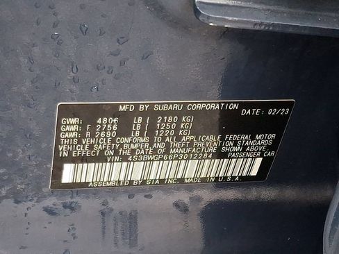 Used 2023 Subaru Legacy Touring XT AWD/4WD image 27
