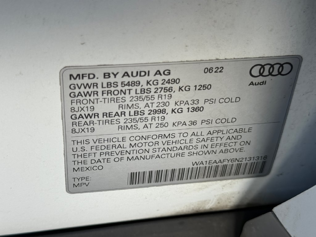 Used 2022 Audi Q5 2.0T Premium Plus w/ Premium Plus Package AWD/4WD image 27