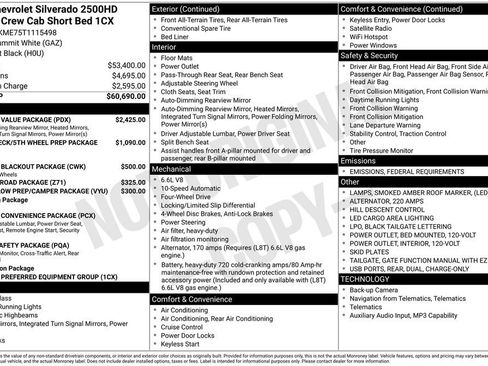 New 2026 Chevrolet Silverado 2500 Custom w/ Custom Value Package image 26