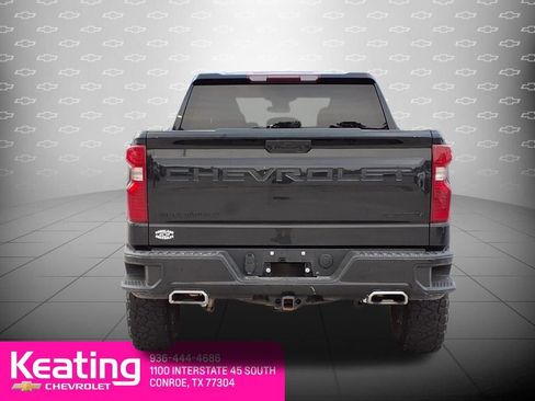 Used 2025 Chevrolet Silverado 1500 Custom Trail Boss w/ LPO, Dark Essentials Package AWD/4WD image 7
