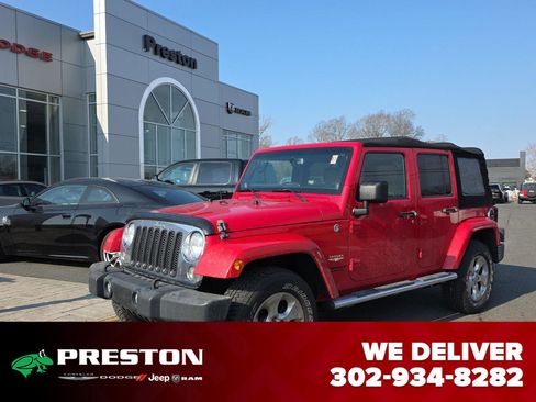 Used 2014 Jeep Wrangler Unlimited Sahara w/ Mopar Chrome Edition Group image 1