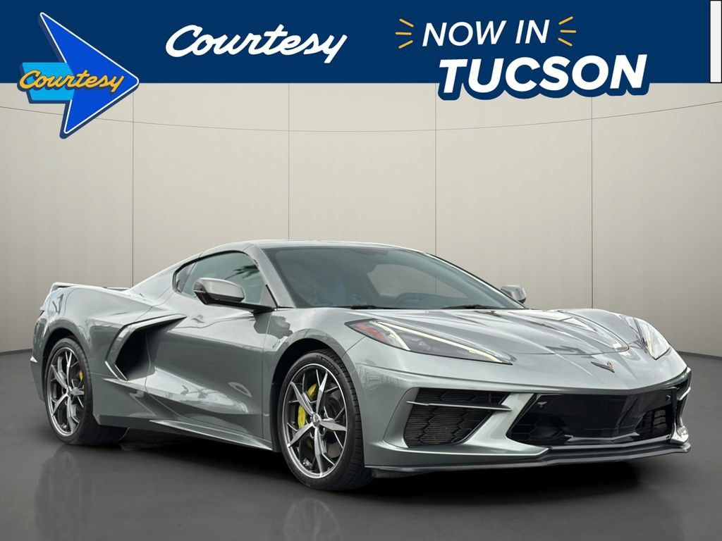 Used 2023 Chevrolet Corvette Stingray Premium Cpe w/ Z51 Performance Package RWD image 1