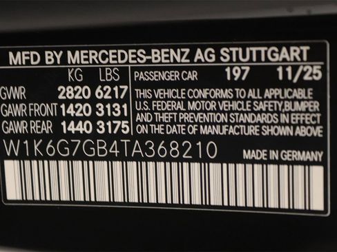 New 2026 Mercedes-Benz S 580 4MATIC Sedan image 15