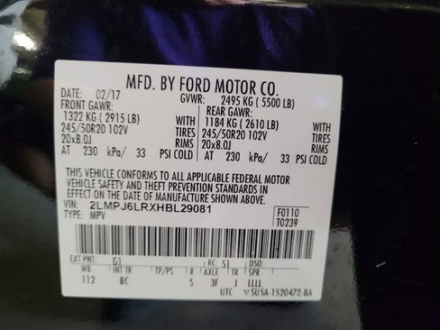 Used 2017 Lincoln MKX Reserve FWD image 33