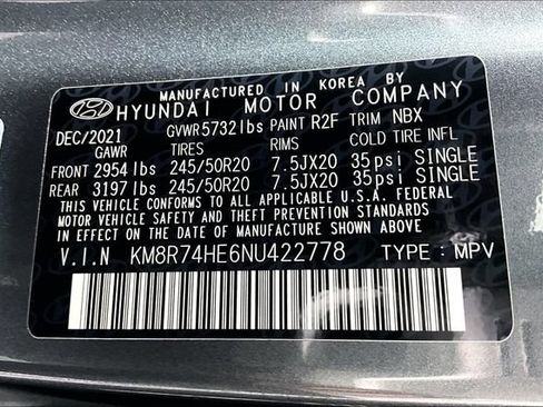 Used 2022 Hyundai Palisade Calligraphy FWD image 33