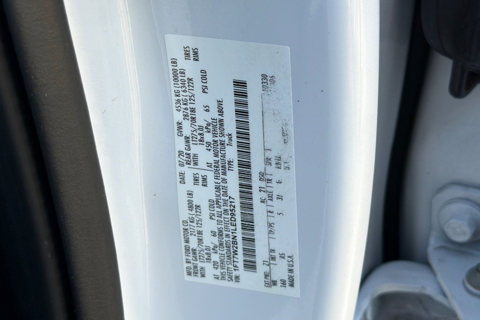Used 2020 Ford F250 XL w/ STX Appearance Package AWD/4WD image 26