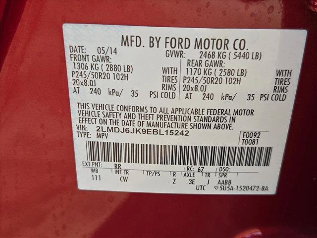 Used 2014 Lincoln MKX FWD w/ Equipment Group 102A image 22