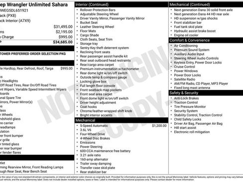 Used 2013 Jeep Wrangler Unlimited Sahara image 31