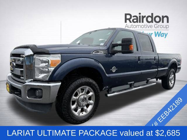 Used 2014 Ford F350 Lariat w/ Lariat Ultimate Package AWD/4WD image 3