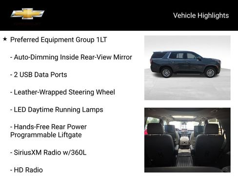 Used 2021 Chevrolet Tahoe LT w/ Rear Media and Nav Package AWD/4WD image 20