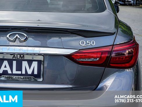 Used 2023 INFINITI Q50 Luxe w/ Cargo Package RWD image 12