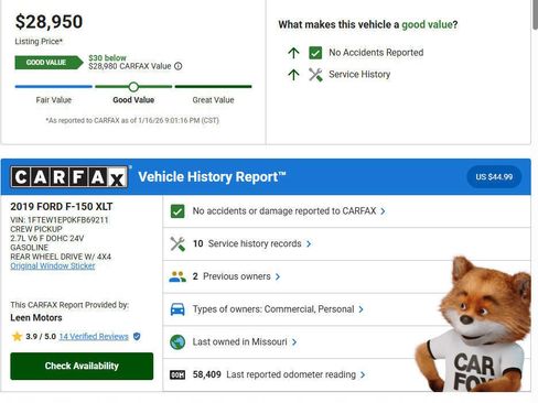 Used 2019 Ford F150 XLT w/ Equipment Group 302A Luxury image 3