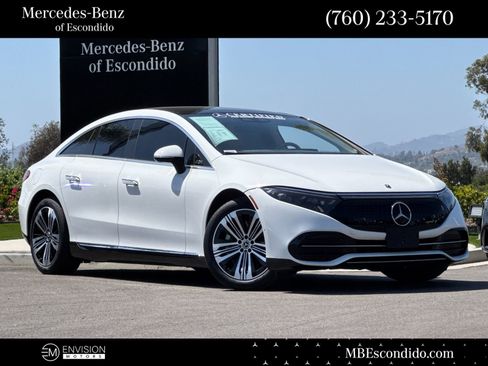 Certified 2022 Mercedes-Benz EQS 450+ Sedan image 1