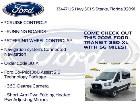 New 2026 Ford Transit 350 XL image 10