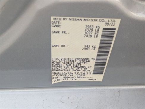 Used 2023 Nissan Altima 2.5 SV image 36